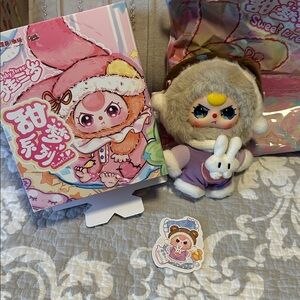 SNOOZLING-Baby Three Sweet Dreams 100% Plush. New. Verified. Special eyes!